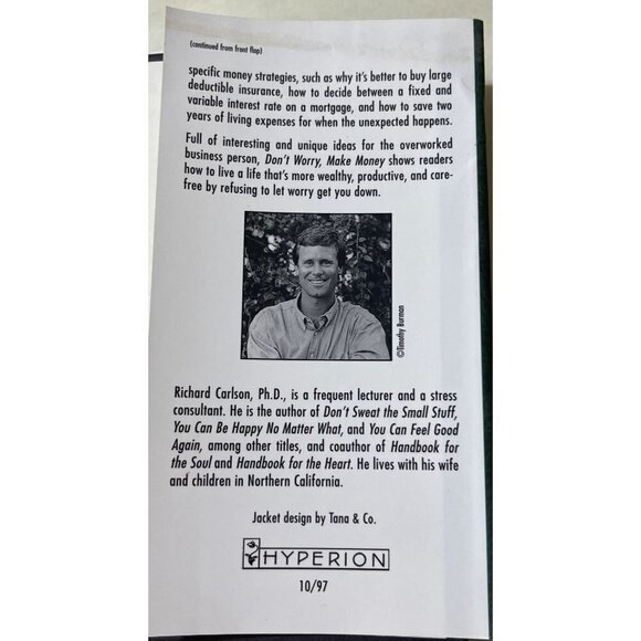 Don't Worry, Make Money : Spiritual and Practical Ways to Create Richard Carlson - Picture 4 of 14